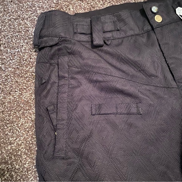 Volcom 15,000MM Waterproof Black Snowboard Ski Winter Pants - Size Medium - Picture 9 of 12